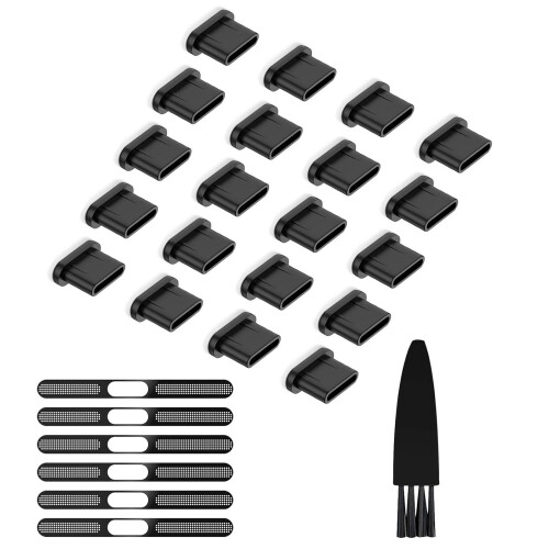 Recyclable USB C Connector Cover & Earpiece Shielding Sticker