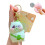 Mini porte-clés jouet sensoriel soufflant de bulles,-panda vert 1