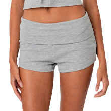 Stylish Low Rise Casual Shorts with Quick Dry Feature-Gray M