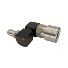 Professional High Flows 1/4 Inch Fast-Stainless steel Black