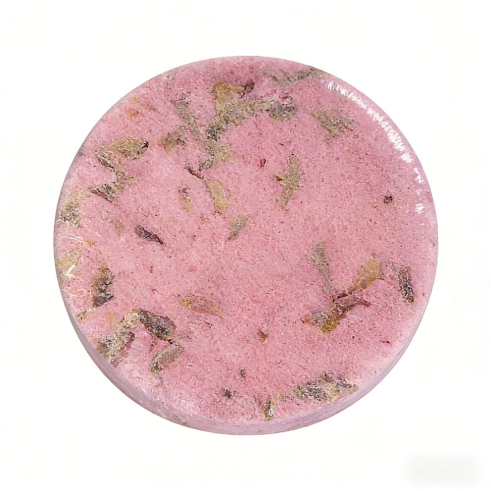 (Rose) Shower Steamers 2 Pack Aromatherapy Essential Oil Spa Relaxing Bath Bombs