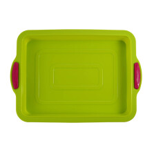 Plaque de cuisson rectangulaire en silicone antiadhésive