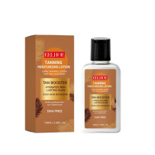 (100ml) EELHOE Tanning Moisturizing Lotion Outdoor Sunless Tan Smooth Skin Tone Even Hydrating Glow