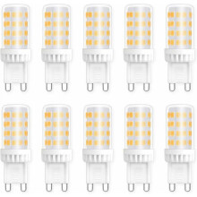 Ampoules LED G9 5W 4000K, lot de 10