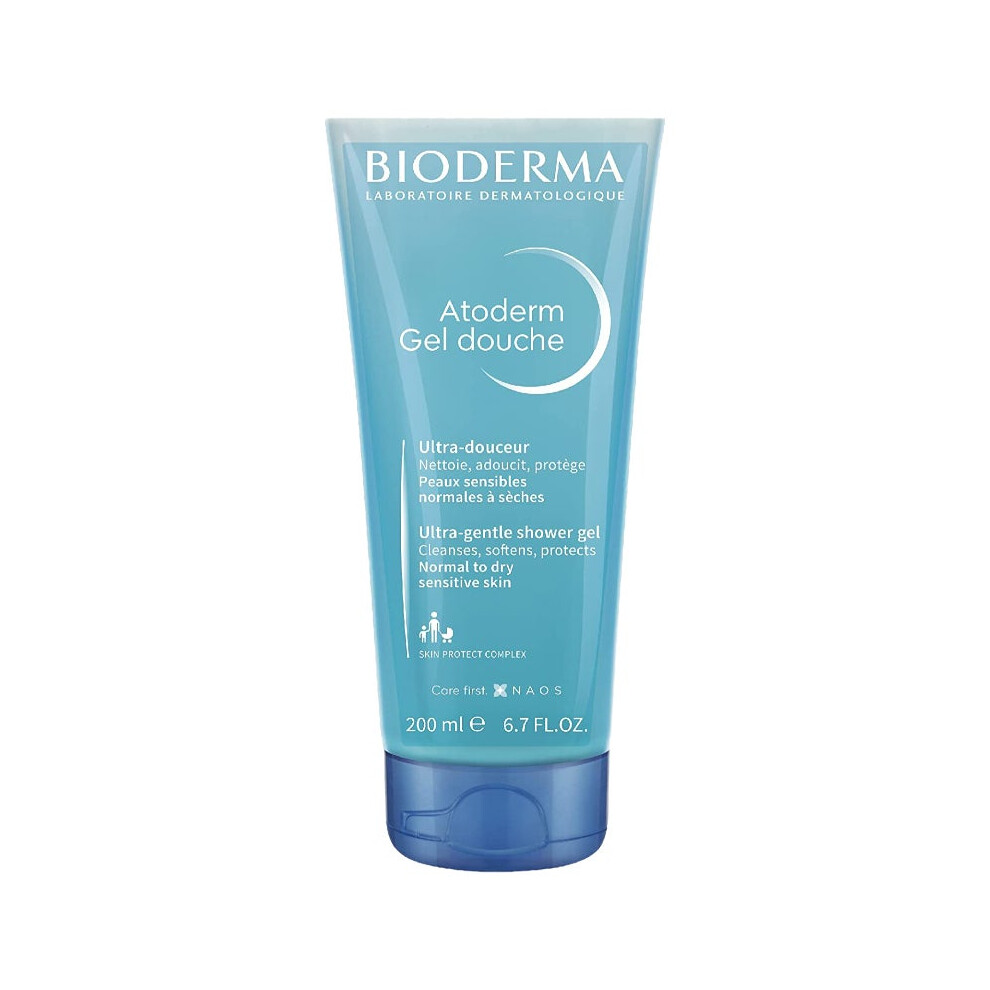 Bioderma Atoderm Ultra Gentle Shower Gel | Hydrating, Moisturizing And Gentle Cleansing Gel - 200ml