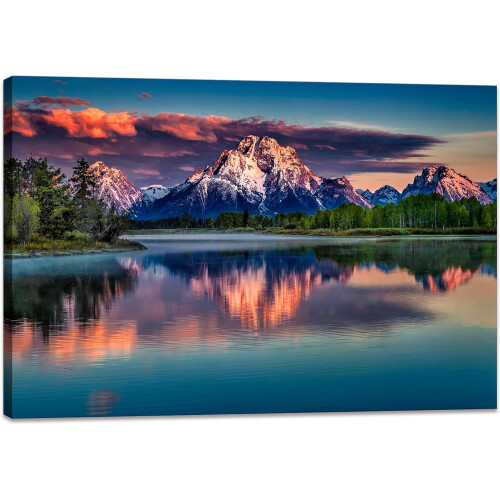 Obraz na płótnie Grand Teton National Park 12x16 cali