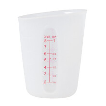 Gobelet doseur en silicone avec graduation