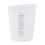 Gobelet doseur en silicone avec graduation 1