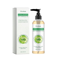 (100ml) Collagen Body Oil Deeply Moisturizing Nourishing Smooth Skin Care Silky Non-Greasy OCEAURA