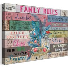 Quadro su tela con messaggio motivazionale, 12x16 pollici