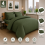 Imperial Rooms (King, Olive Green) Stripe Duvet Covers Bedding Set Fitted Sheet & Pillowcase 2