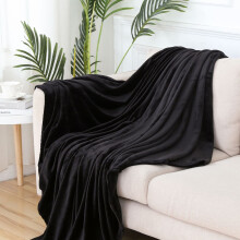 Couverture en flanelle microfibre 100 x 140 cm