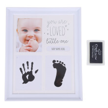 Cadre photo de bureau blanc multi-photos pour bébés