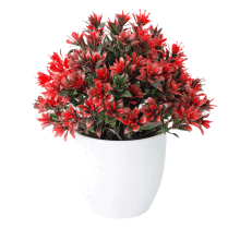 20 cm-es művirág bonsai műanyag cserép