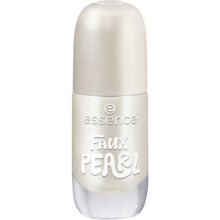 Gel Nail Polish - ESSENCE - 17 FAUX PEARL - 8 ml - Milky White - Intense Shine, Long-Lasting Wear