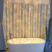 3 meter lange slinger met warmwitte LED-lichtjes