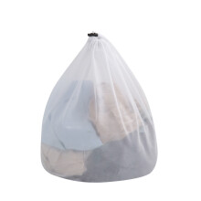 Reusable Drawstring Laundry Bag Mesh Heavy Duty 60L