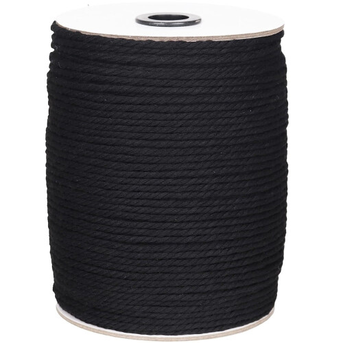 Corda Cadáis Macramé 3mm Bán Nádúrtha 100m