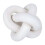 Nœud en bois blanc décoratif 12 cm 1