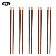 Palillos reutilizables Dekaim, hechos a mano, juego de 5 pares