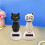 2 Solar Tanzende Katzenfiguren – ABS, 11 cm 4