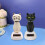 2 Solar Tanzende Katzenfiguren – ABS, 11 cm 5