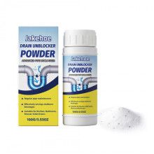 (100G) JAKEHOE Drain Cleaner Powder – Household Deodorizer, Clog Remover for Sink & Pipe, Daily Fresh Scent