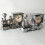 Locomotive Alarm Clock Silver Desk Clock 2