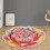 Tapis de porte 3D à fleurs mignonnes, 60 cm, multicolore 4