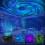 Galaxy Projector Sterrennacht Licht Zwart 3