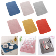 Covoraș de uscare a vaselor din microfibră, super absorbant, pachet de 1