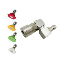 Corrosion Resistant High Pressure Washer-Stainless steel Silver