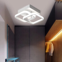 Plafoniera moderna quadrata a LED da 22W