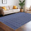Tapis vintage lavable à poils courts 1