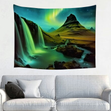Aurora Lights Vízesés Gobelin Poliészter 150x200cm