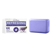 (100g) OCEAURA Botanical Refreshing Cleansing Bar, Daily Body Skin Purifying, Moisturizing and Soothing Shower Soap
