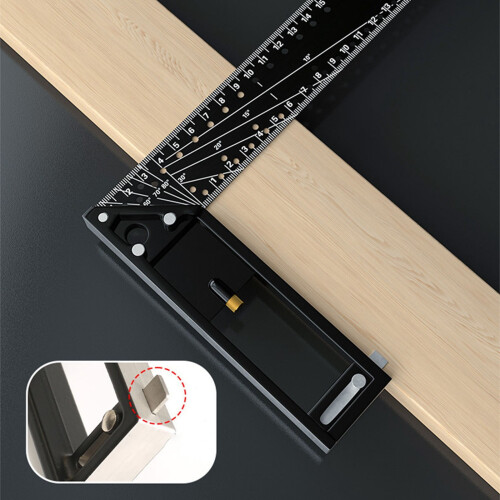 Équerre d'angle en aluminium Tooltekt 11,8 pouces