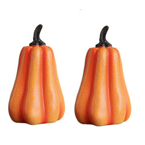 Ornáid Pumpkin Oíche Shamhna Soilsithe Roisín XIUH (Pacáiste 2)