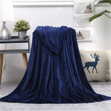 Couverture en flanelle microfibre 130 x 150 cm