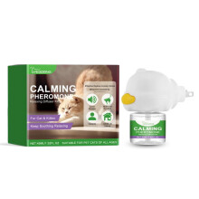 (green, 45ml) YEGBONG Cat Emotional Care Set Pet Cat Comfortable and Calm Estrus Anxiety Emotional Noise Reduction Care