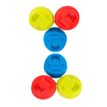 Lot de 6 couvercles en plastique pour canettes de soda