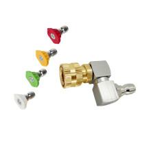 Raccord adaptateur à connexion rapide pour-aluminium Argent