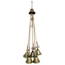 Carillon de porte à clochette de sorcière – Carillon éolien en alliage