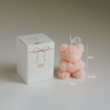 Lumânare parfumată cu ceară de soia Rose Bear Berlin Girl, 1 bucată