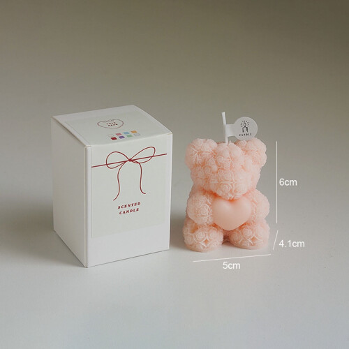 Rose Bear Soyavoks Duftlys Berlin Girl1Piece