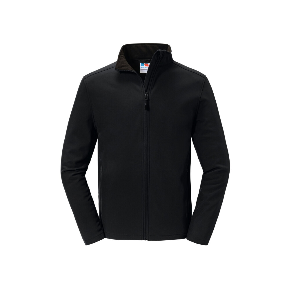 Russell (3Xl, ) Mens Essential Recycled Soft Shell Jacket Black