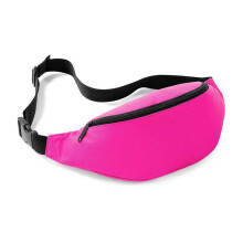 (One Size, Fuchsia) Bagbase Belt Waist Bag