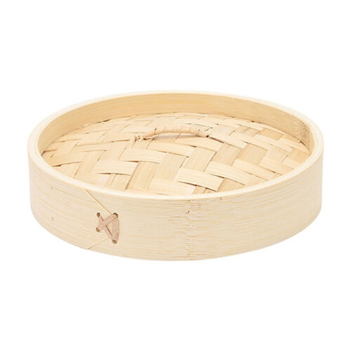 Ångkorg i bambu, 18 cm diameter