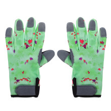 Gartenhandschuhe aus wasserdichtem Nylon mit verstärkten Fingerspitzen