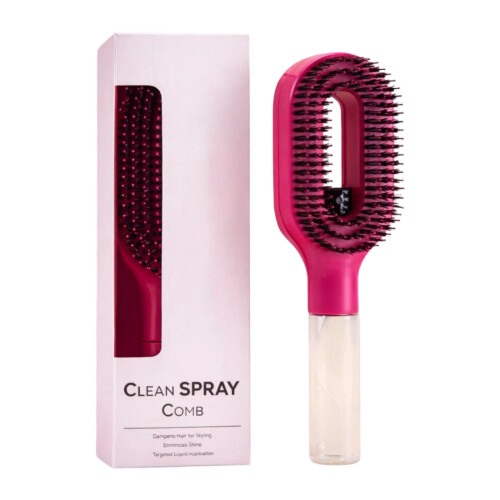 Haarstyling-Bürste mit Wassernebelfunktion für glänzendes-4